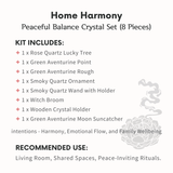 Home Harmony Crystal Ritual Set - helmsman - crystal