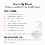 Immunity Boost Crystal Ritual Set - helmsman - crystal