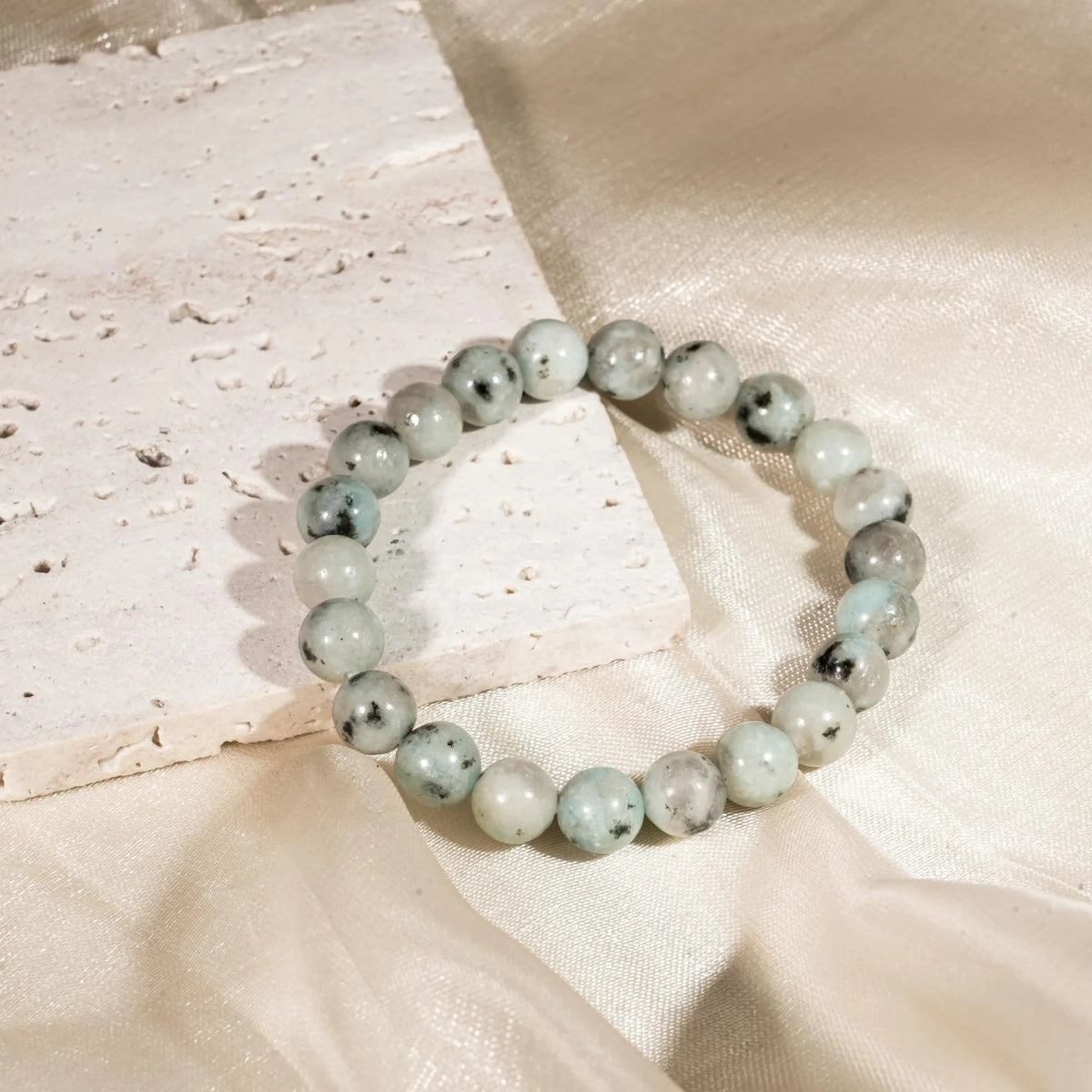 Kiwi Jasper Bracelet - helmsman - crystal