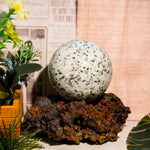 Kiwi Jasper Sphere - helmsman - crystal