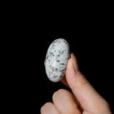 Kiwi Jasper Tumbled Stone Set - helmsman - crystal