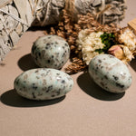 Kiwi Jasper Tumbled Stone Set - helmsman - crystal