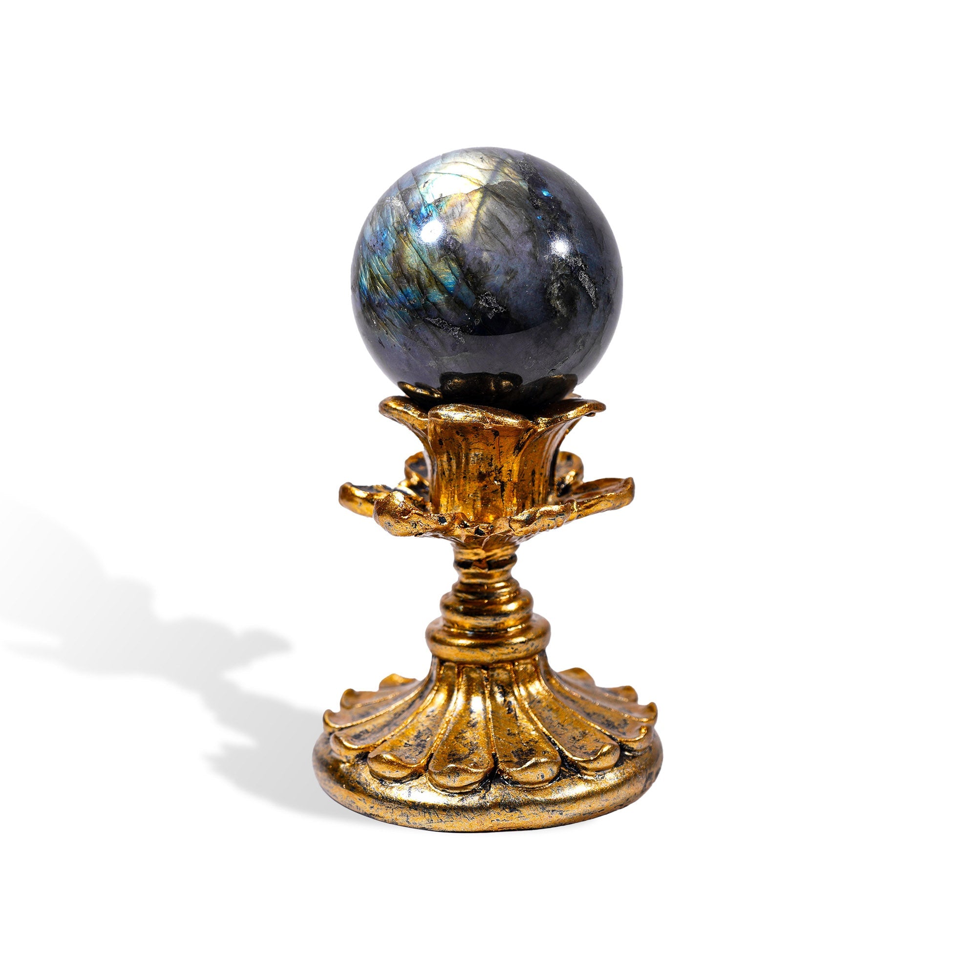 Labradorite Sphere - helmsman - crystal