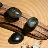 Labradorite Tumbled Stone Set - helmsman - crystal