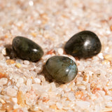 Labradorite Tumbled Stone Set - helmsman - crystal
