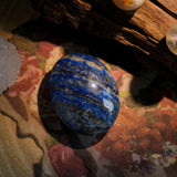 Lapis Lazuli Palm Stone - helmsman - crystal