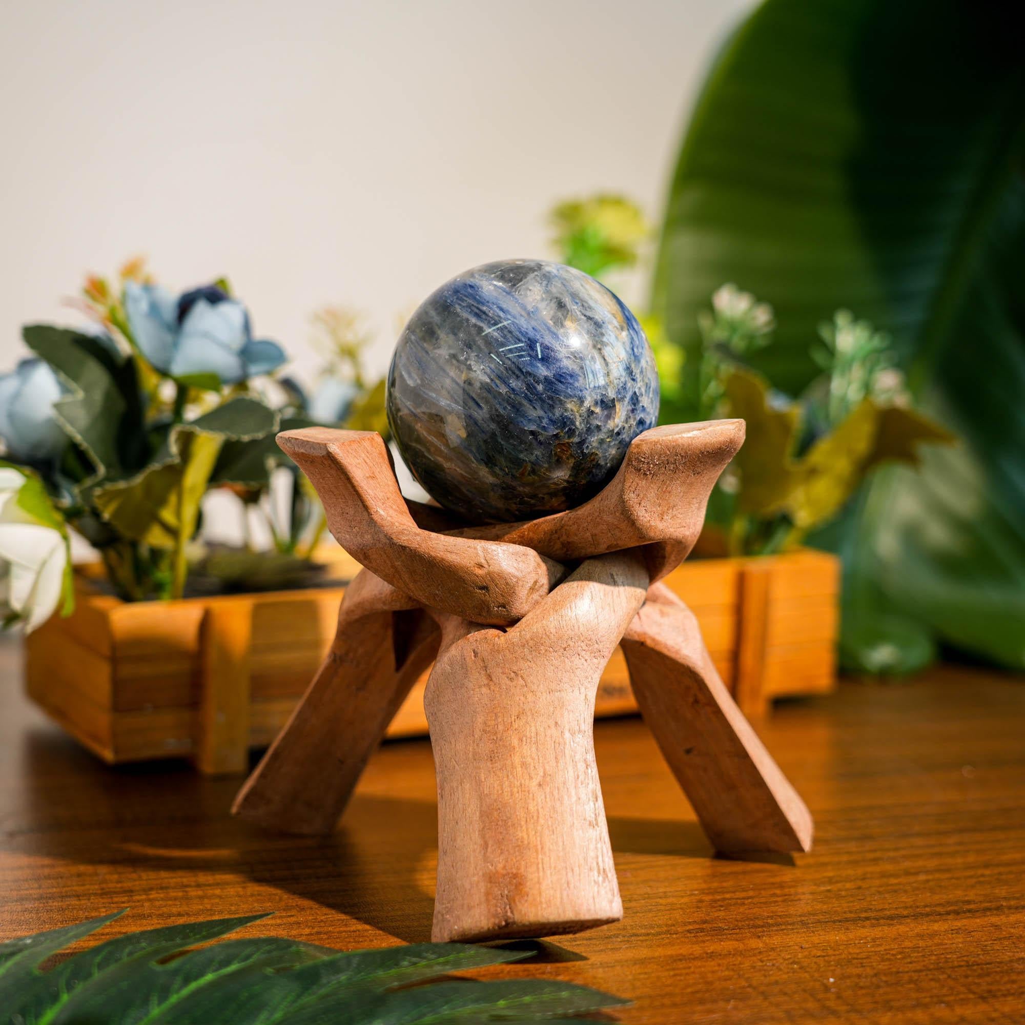 Lapis Lazuli Sphere - helmsman - crystal