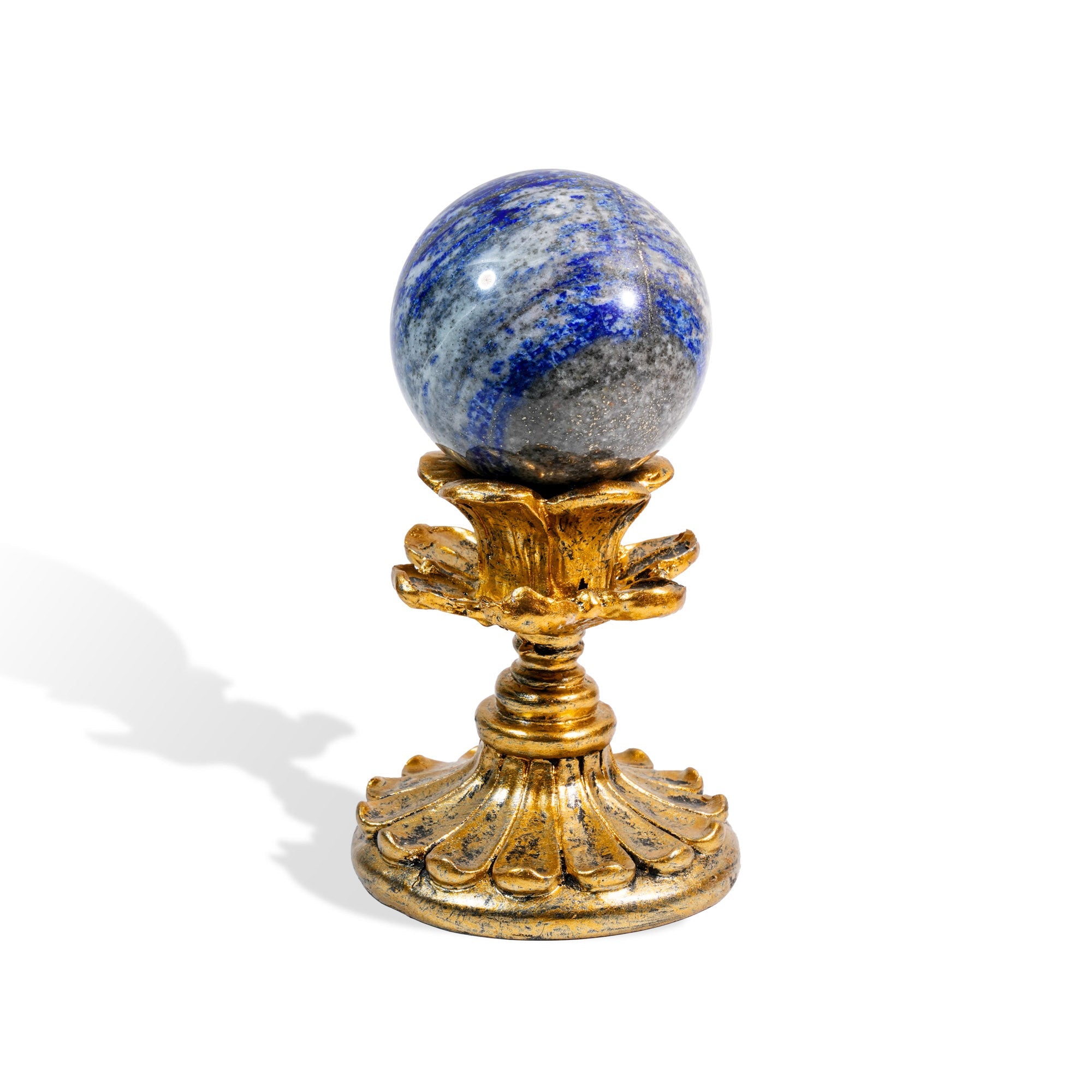 Lapis Lazuli Sphere - helmsman - crystal