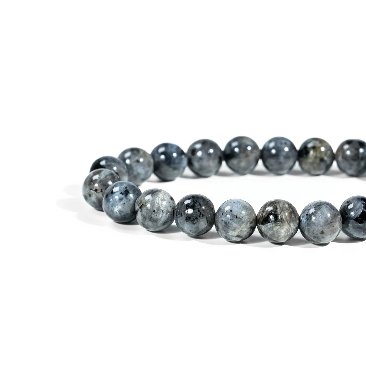 Larvikite Bracelet - helmsman - crystal