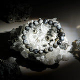 Larvikite Bracelet - helmsman - crystal