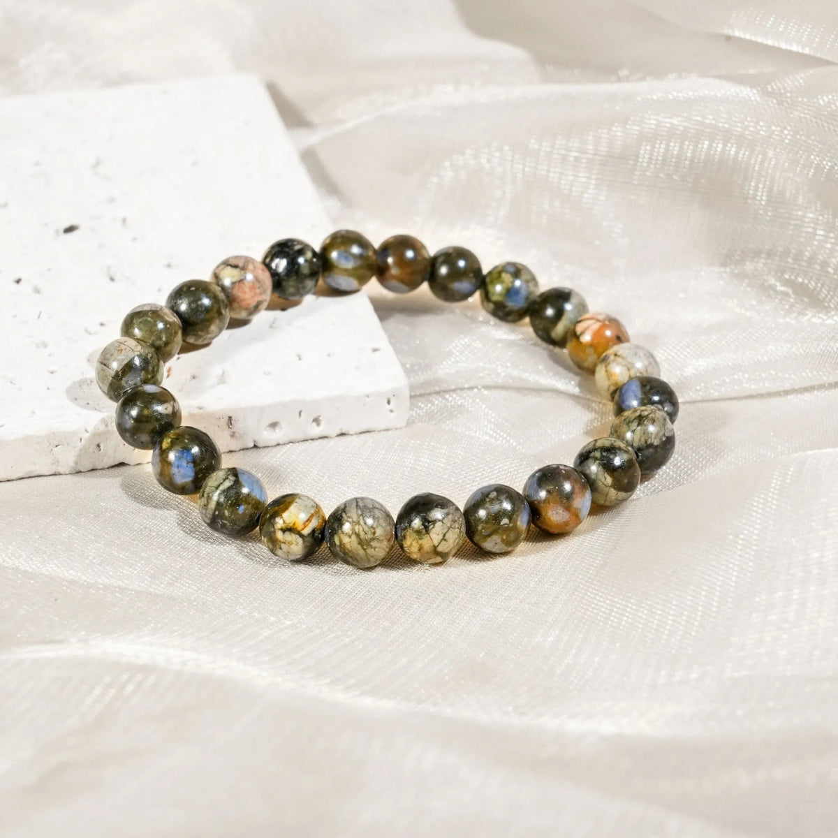 Llanite Bracelet - helmsman - crystal