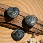 Llanite Mini Heart Set - helmsman - crystal