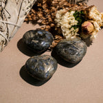 Llanite Mini Heart Set - helmsman - crystal