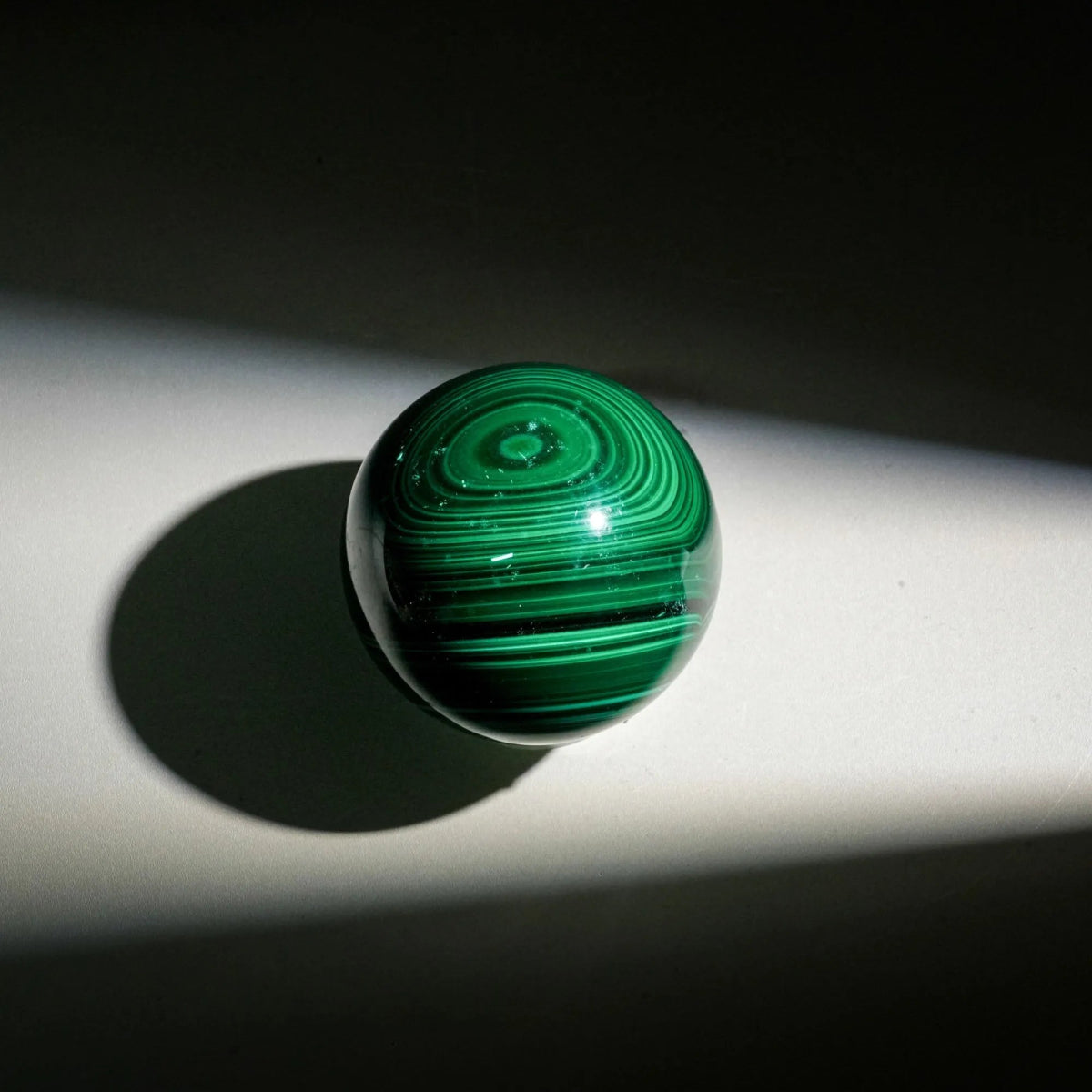 Malachite Sphere - helmsman - crystal