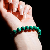 Malachite Stone Bracelet - helmsman - crystal