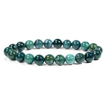 Moss Agate Bracelet - helmsman - crystal