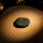 Moss Agate Palm Stone - helmsman - crystal