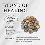Ocean Jasper Palm Stone - helmsman - crystal