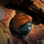 Ocean Jasper Palm Stone - helmsman - crystal