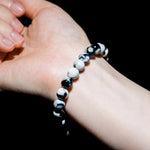 Orca Agate Bracelet - helmsman - crystal