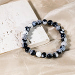 Orca Agate Bracelet - helmsman - crystal