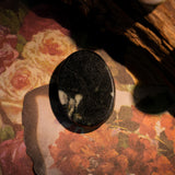 Peony Stone Palm Stone - helmsman - crystal