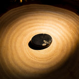 Peony Stone Palm Stone - helmsman - crystal