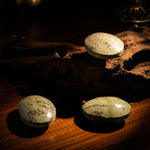 Petrified Jade Palm Stone - helmsman - crystal