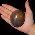Polychrome Jasper Palm Stone - helmsman - crystal