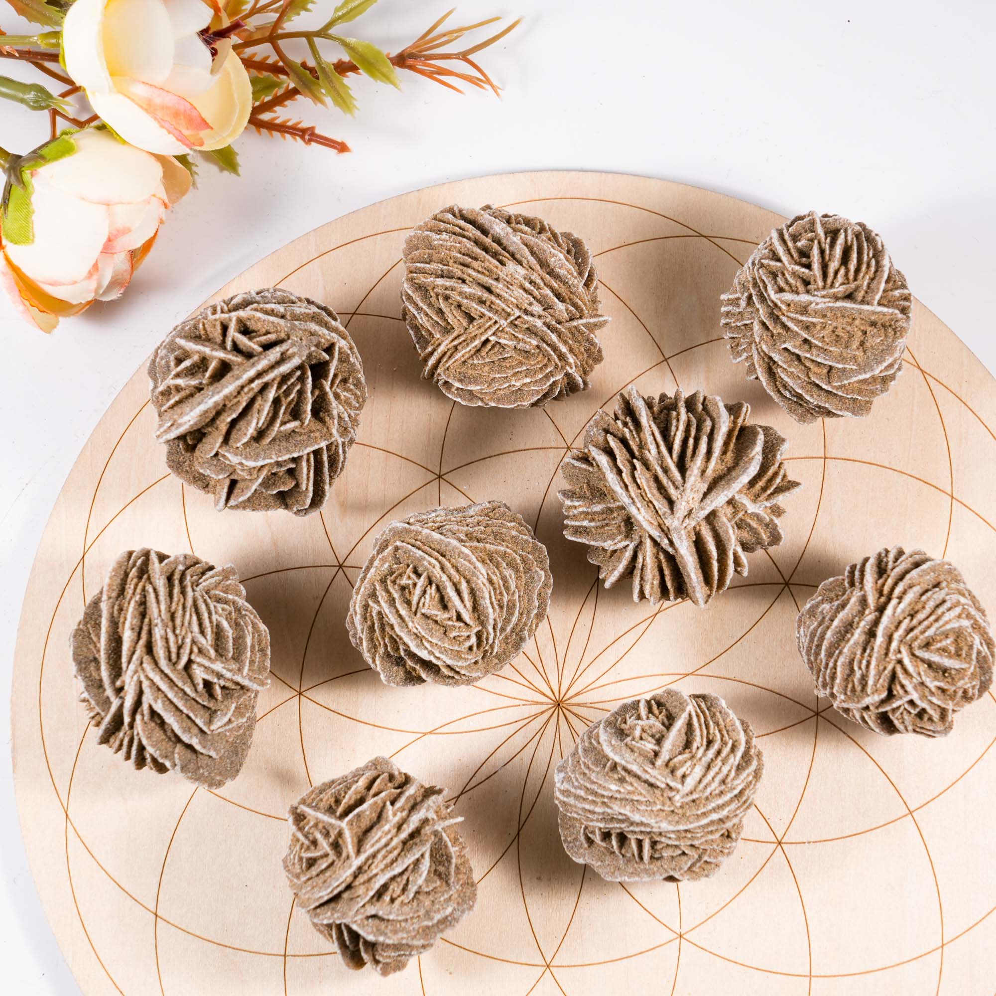 Raw Desert Rose - helmsman - crystal