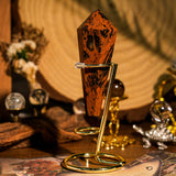 Red Obsidian Wand Ornament - helmsman - crystal