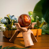 Red Sardonyx Sphere - helmsman - crystal