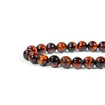 Red Tiger Eye Bracelet - helmsman - crystal