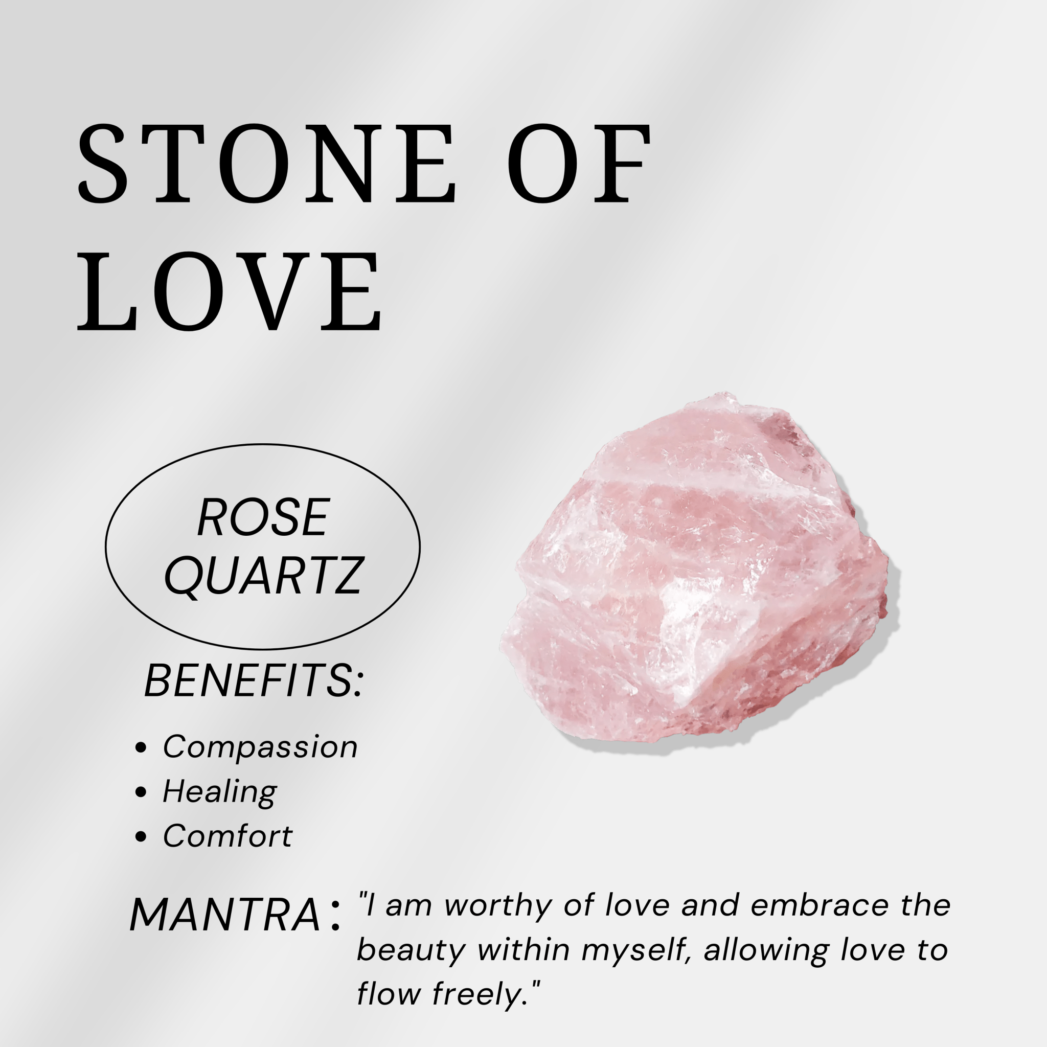 Rose Quartz Palm Stone - helmsman - crystal