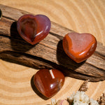 Sardonyx Mini Heart Set - helmsman - crystal