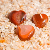 Sardonyx Mini Heart Set - helmsman - crystal