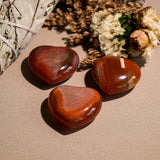 Sardonyx Mini Heart Set - helmsman - crystal