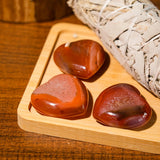 Sardonyx Mini Heart Set - helmsman - crystal