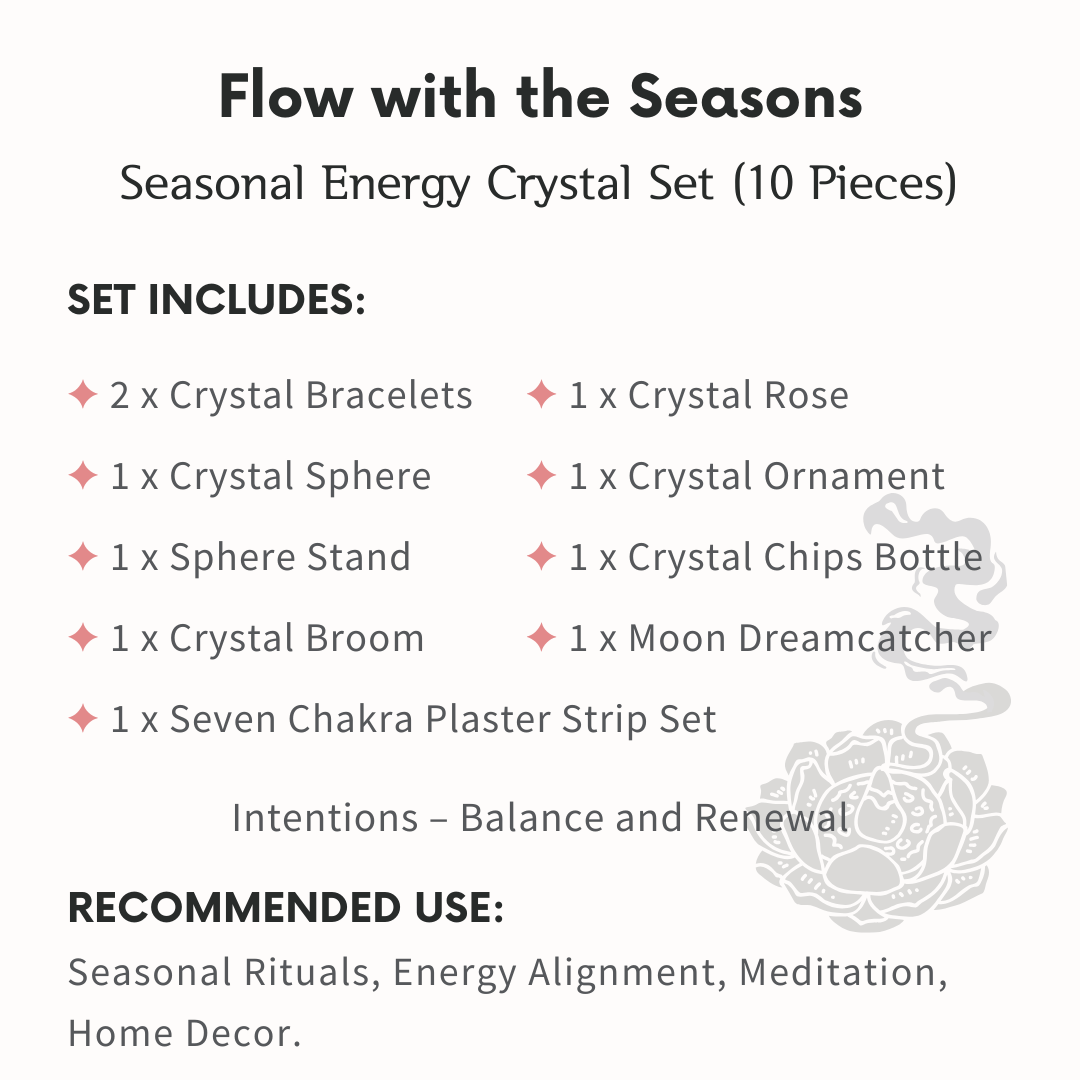 Seasonal Energy Crystal Box Set - helmsman - crystal