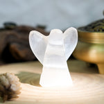 Selenite Angel - helmsman - crystal