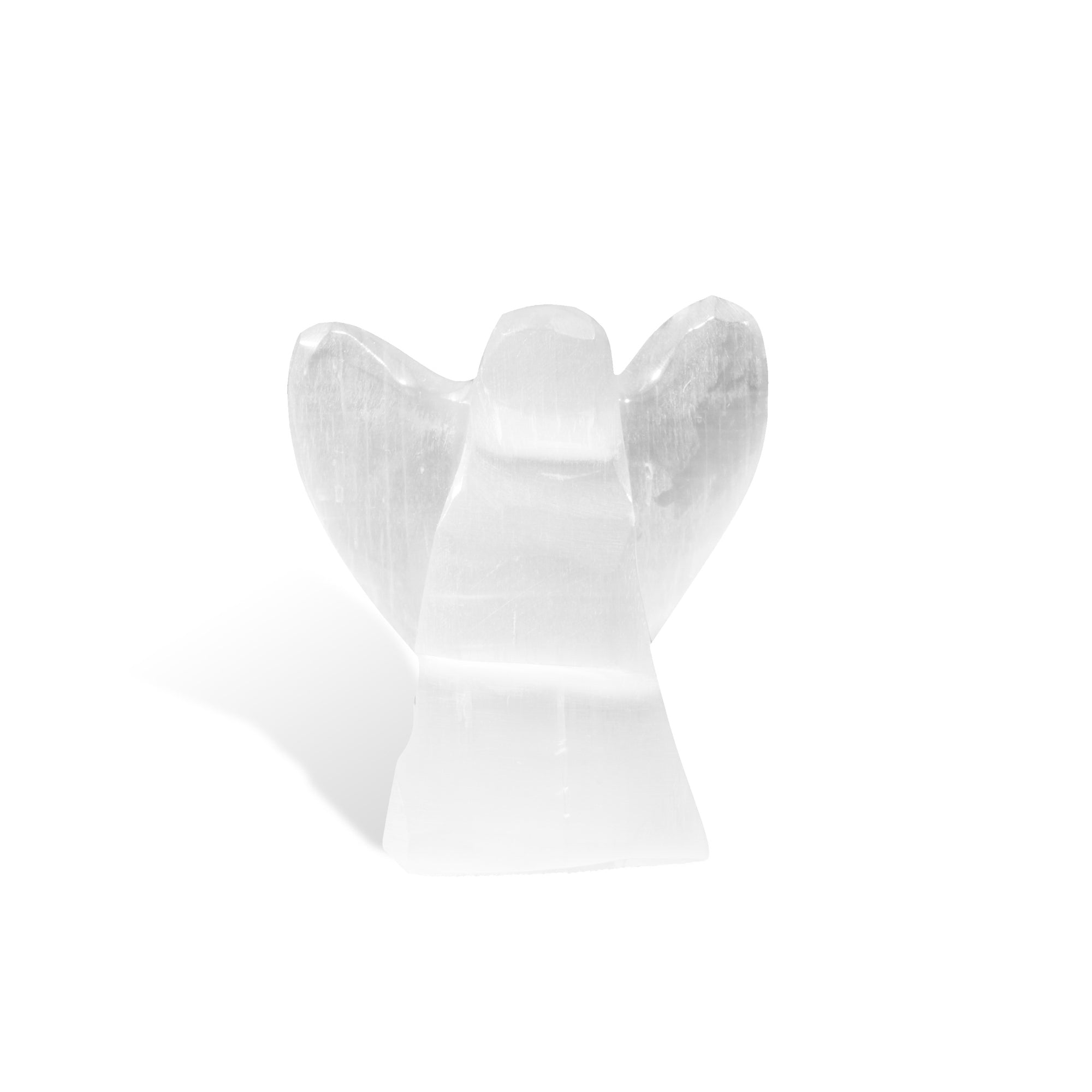 Selenite Angel - helmsman - crystal