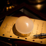 Selenite Palm Stone - helmsman - crystal