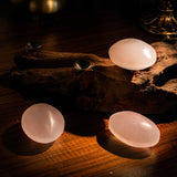 Selenite Palm Stone - helmsman - crystal