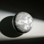 Shell Stone Sphere - helmsman - crystal