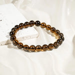 Smoky Quartz Bracelet - helmsman - crystal