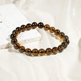 Smoky Quartz Bracelet - helmsman - crystal