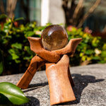 Smoky Quartz Sphere - helmsman - crystal