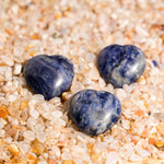 Sodalite Mini Heart Set - helmsman - crystal