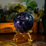 Sodalite Sphere - helmsman - crystal
