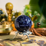Sodalite Sphere - helmsman - crystal